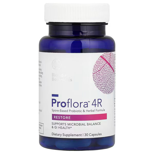 Proflora™ 4R de Biocidin – Probiótico con Esporas y Fórmula Herbal • 30 Cápsulas
