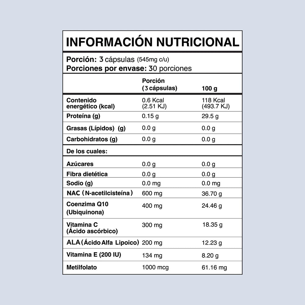 Fertility Support • Auxiliar en Fertilidad • 90 Cápsulas • nutriADN