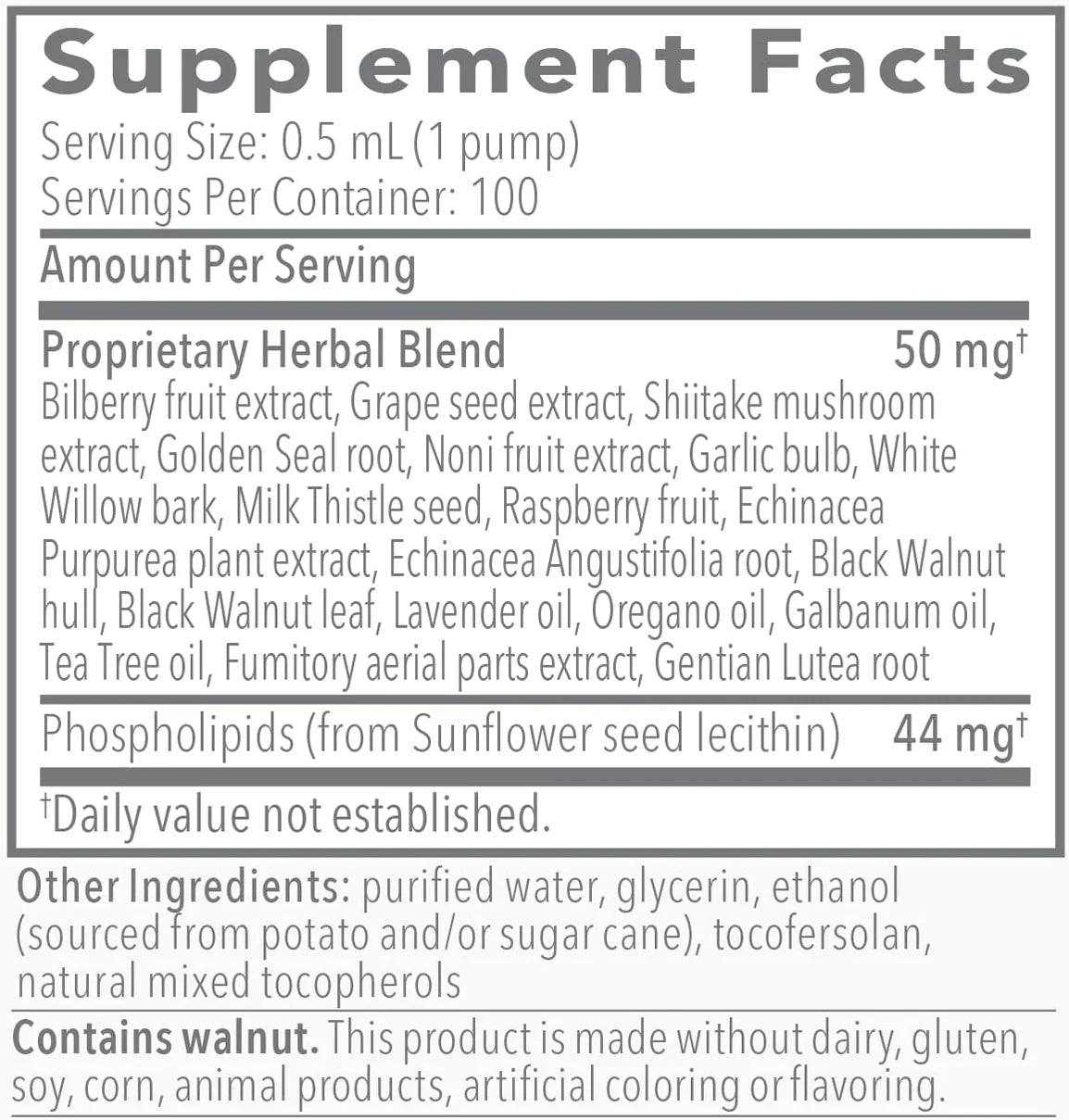 Biocidin LSF Fórmula Liposomal - 50 ml
