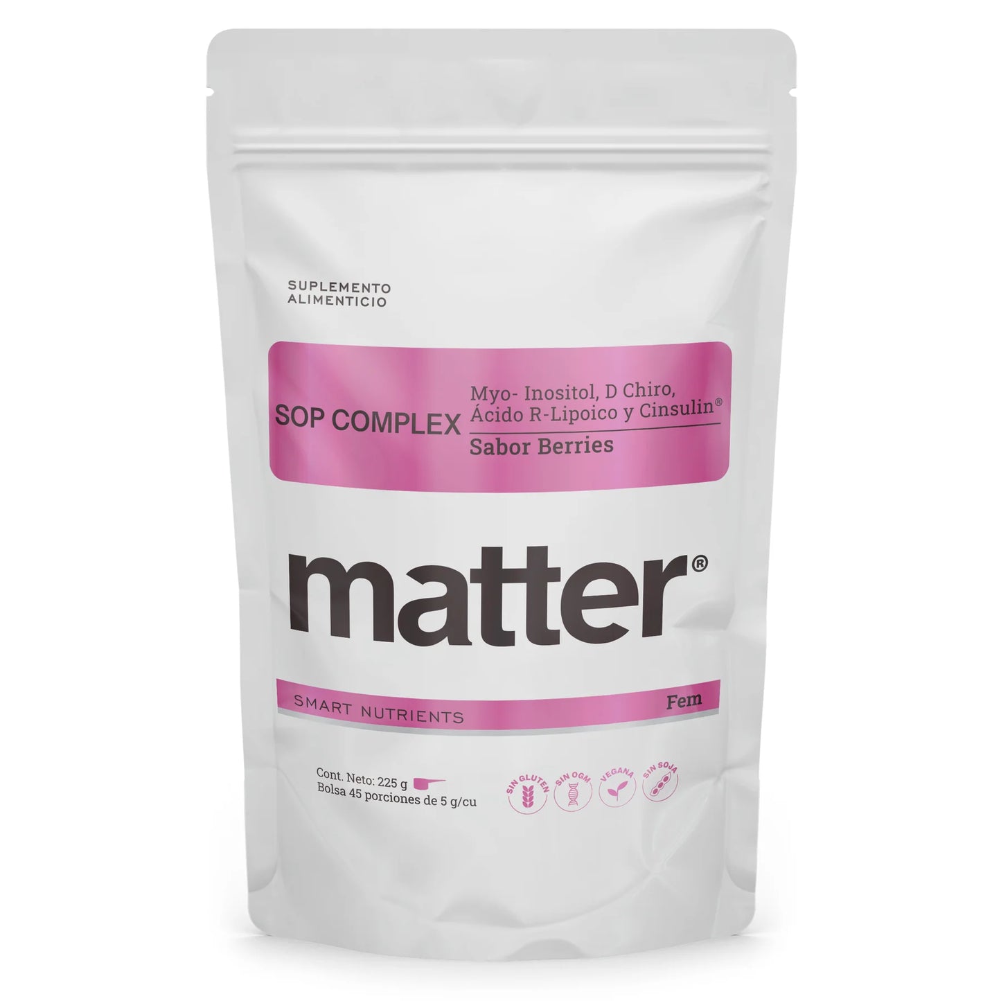 SOP Complex • Myo-Inositol • D Chiro • Ácido R-Lipoico • Cinsulin
