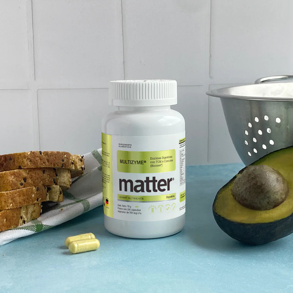 Multizyme • Enzimas Digestivas con TCM y Cúrcuma