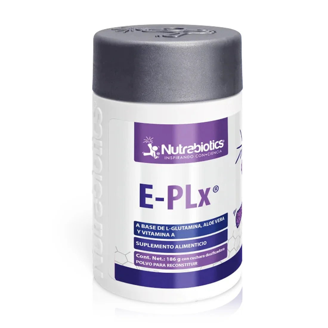 EPLx Nutrabiotics Glutamina, Aloe Vera y Vitamina A
