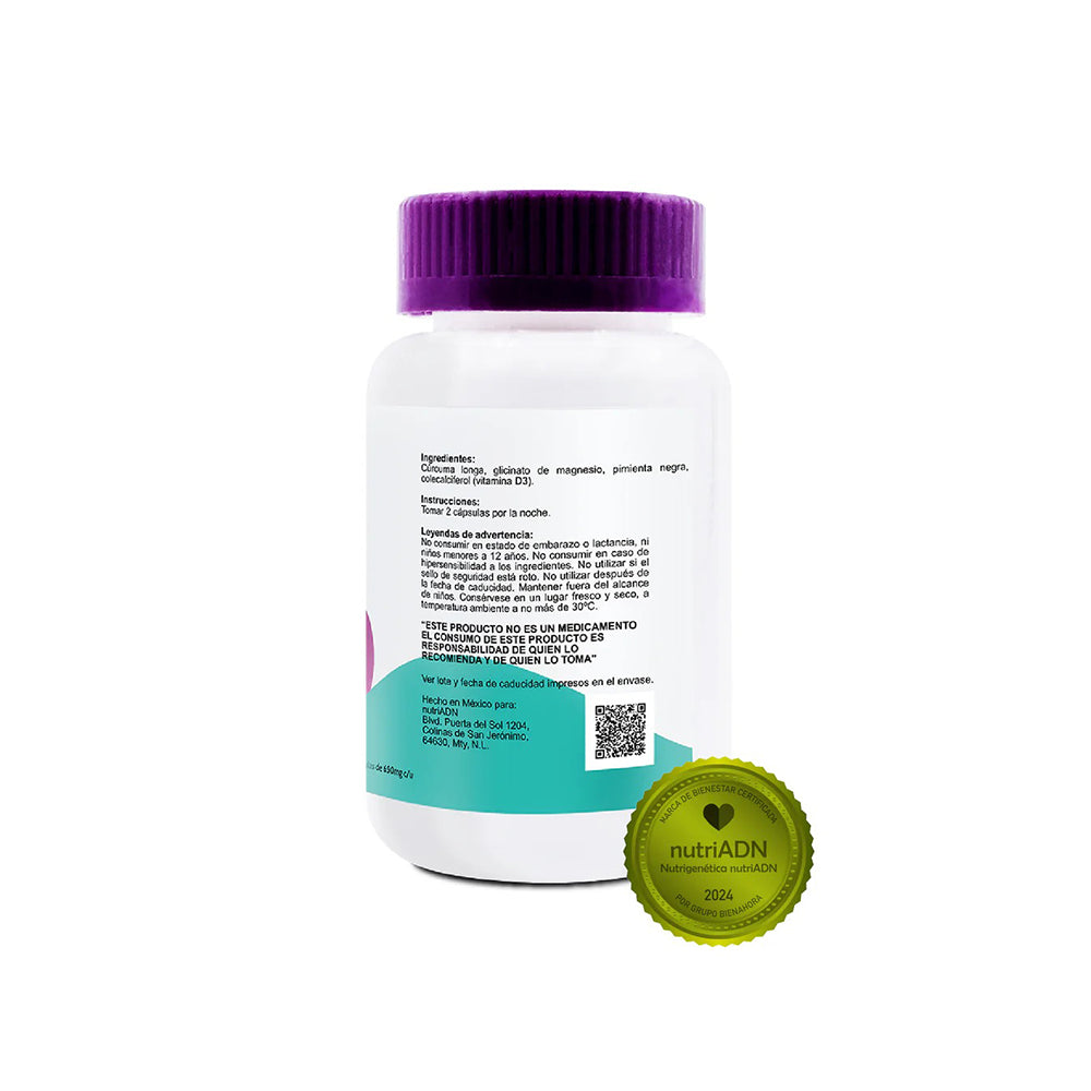 Endo Support nutriADN Cúrcuma y Glicinato de Magnesio - foto 2