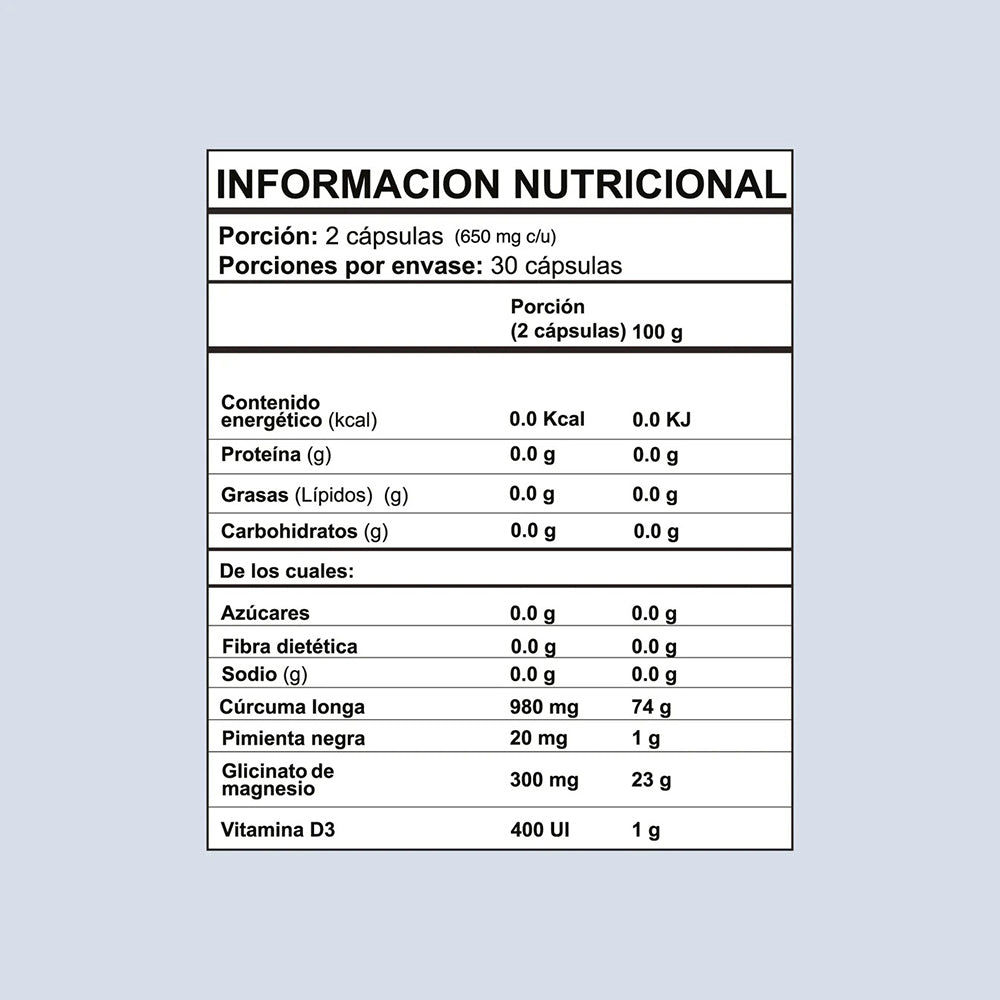Endo Support • Cúrcuma • Glicinato de Magnesio • nutriADN