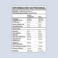 Fertility Support • Auxiliar en Fertilidad • 90 Cápsulas • nutriADN