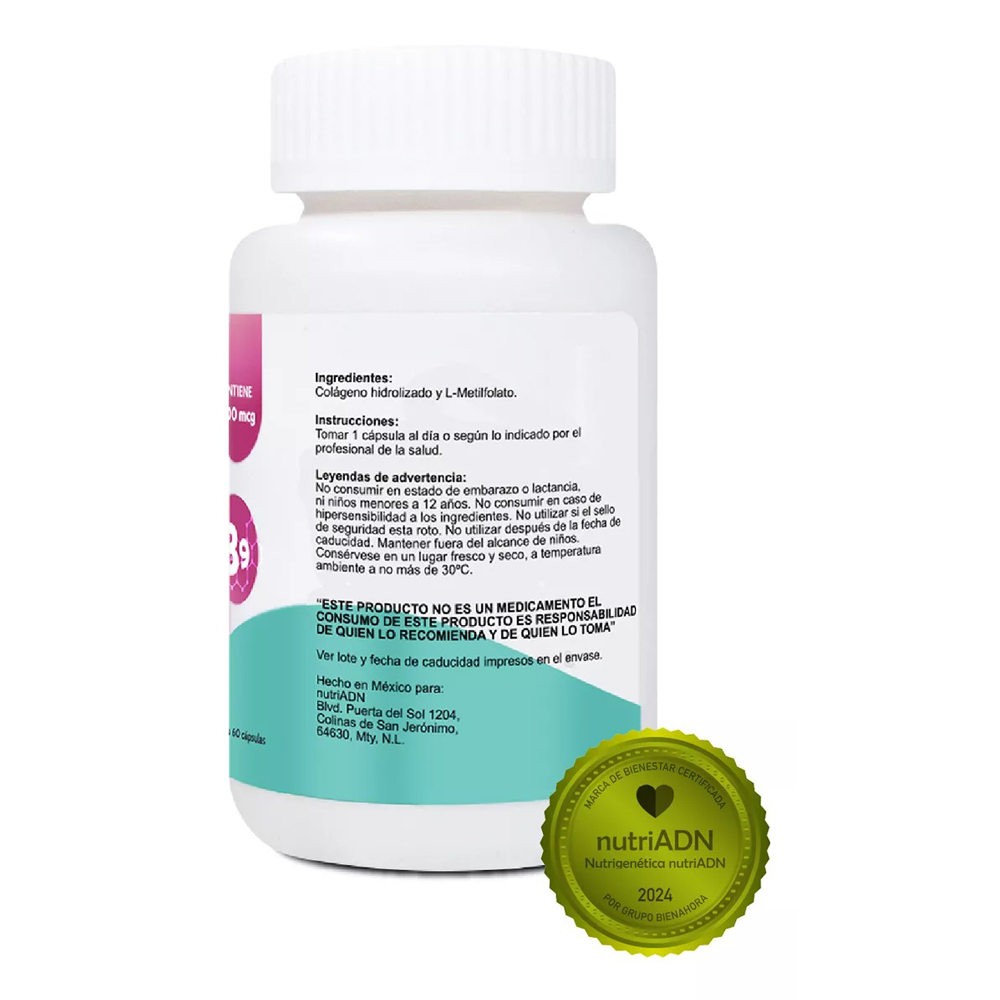 Methyl Folate Support Metilfolato Magnafolato - foto 2