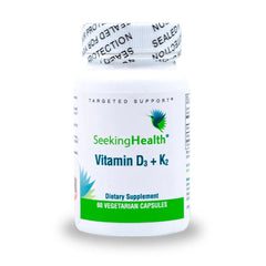 Vitamina D3 + K2 • 60 Cápsulas • Seeking Health