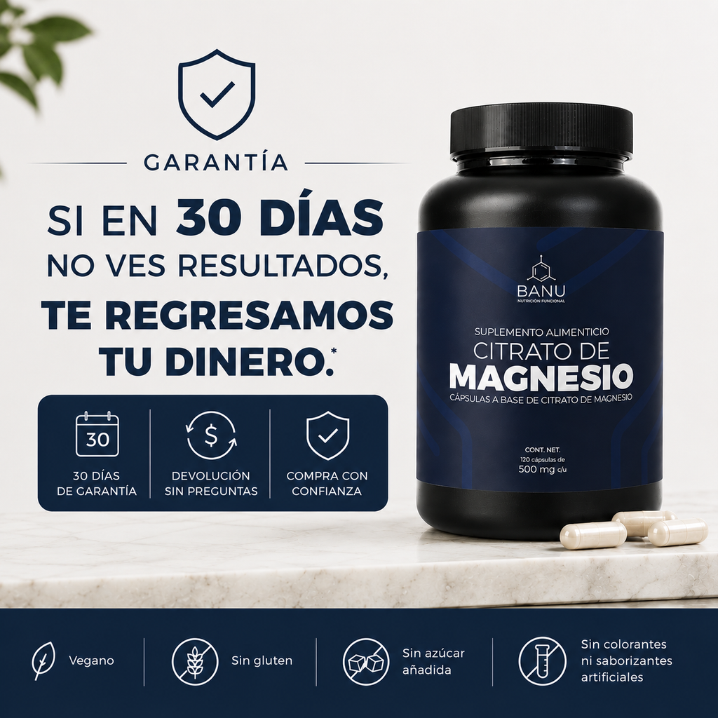 Citrato de Magnesio Vegano 120 Cápsulas 2 Meses - foto 7
