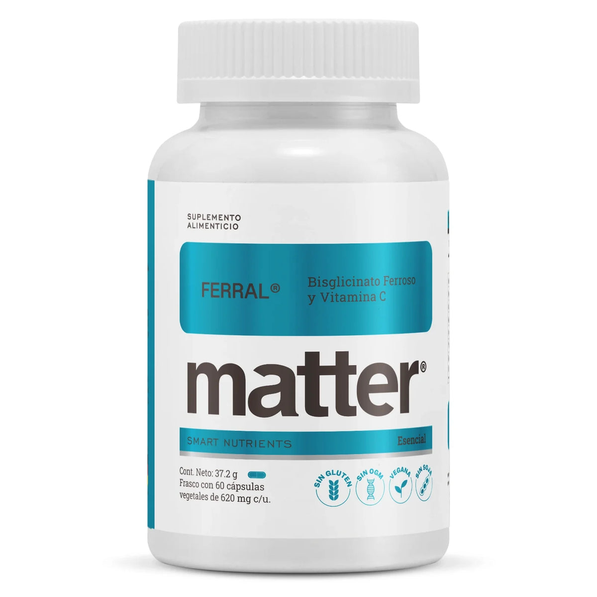Ferral Bisglicinato Ferroso & Vitamina C Matter