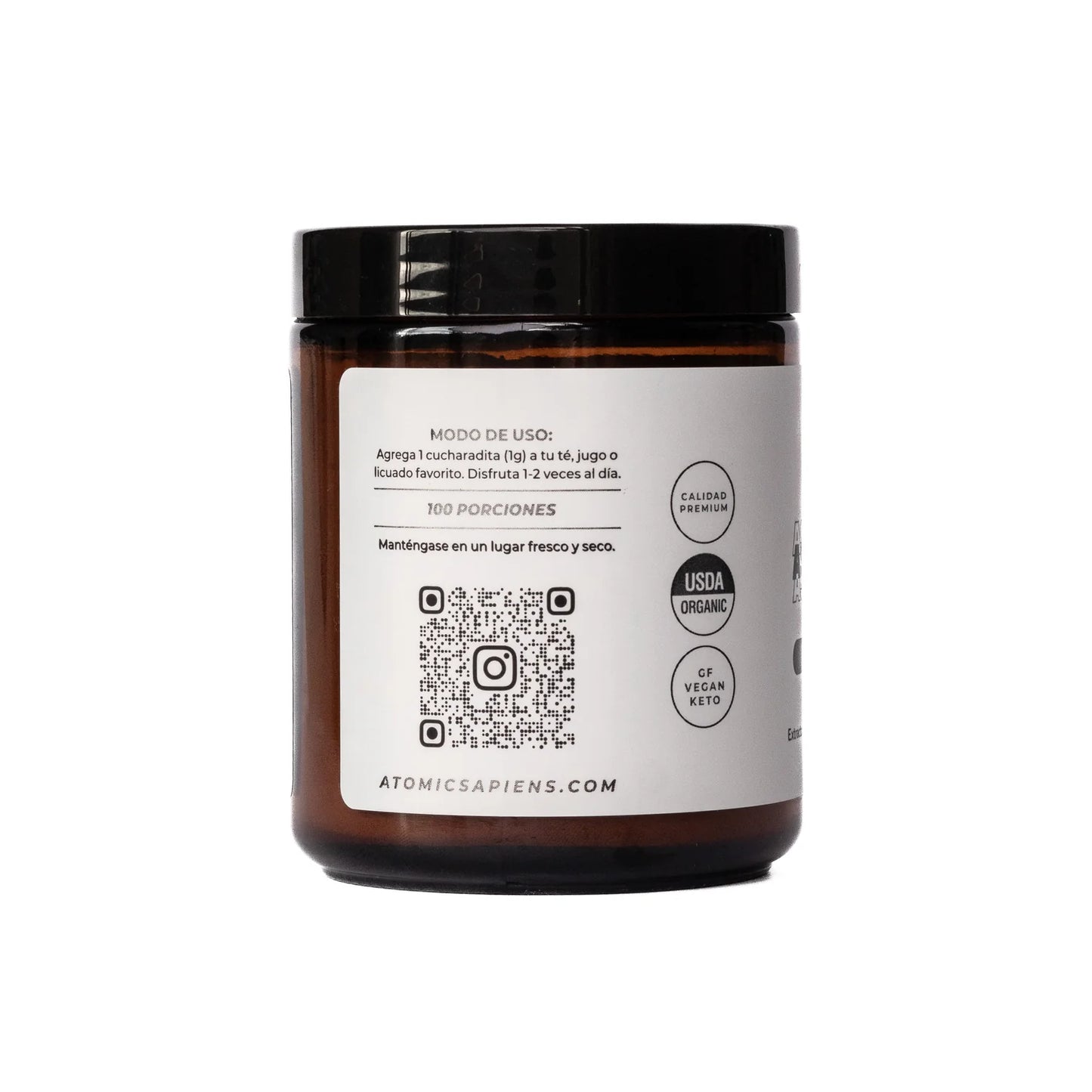 Ashwagandha • Extracto de Ashwagandha en Polvo Atomic Sapiens