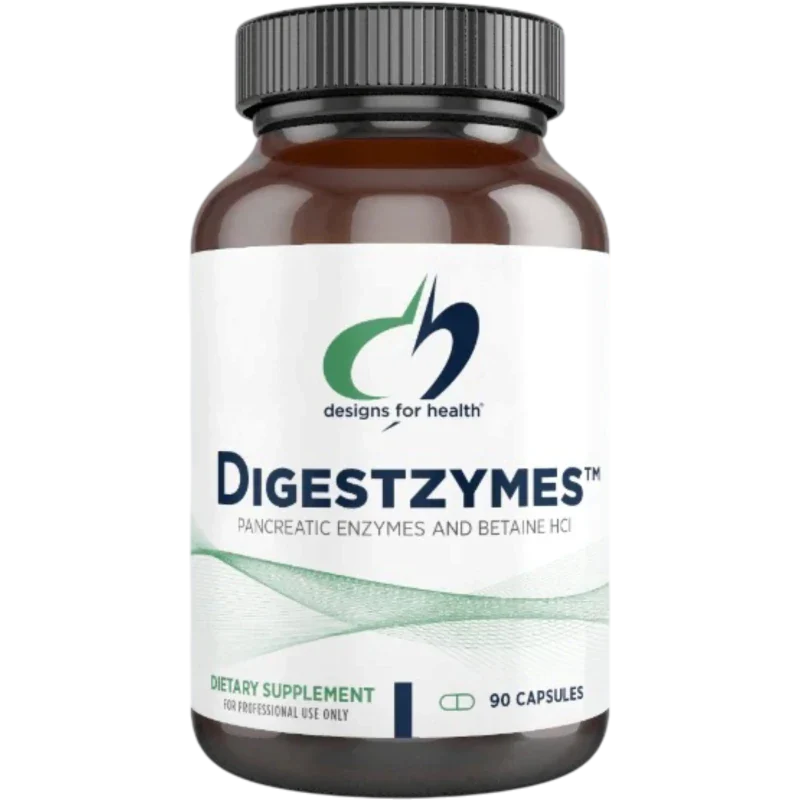 Digestzymes - 90 Cápsulas - Design For Health