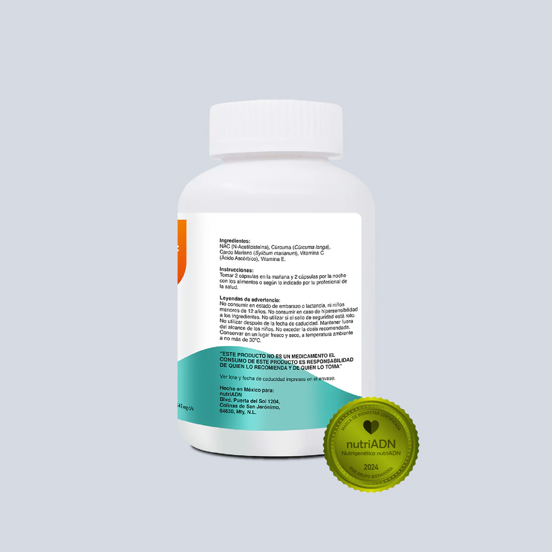 Detox Support nutriADN 120 Cápsulas - foto 3