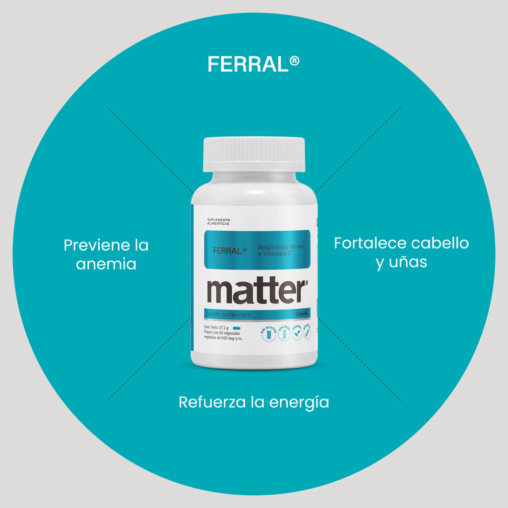 Ferral Bisglicinato Ferroso & Vitamina C Matter - foto 3