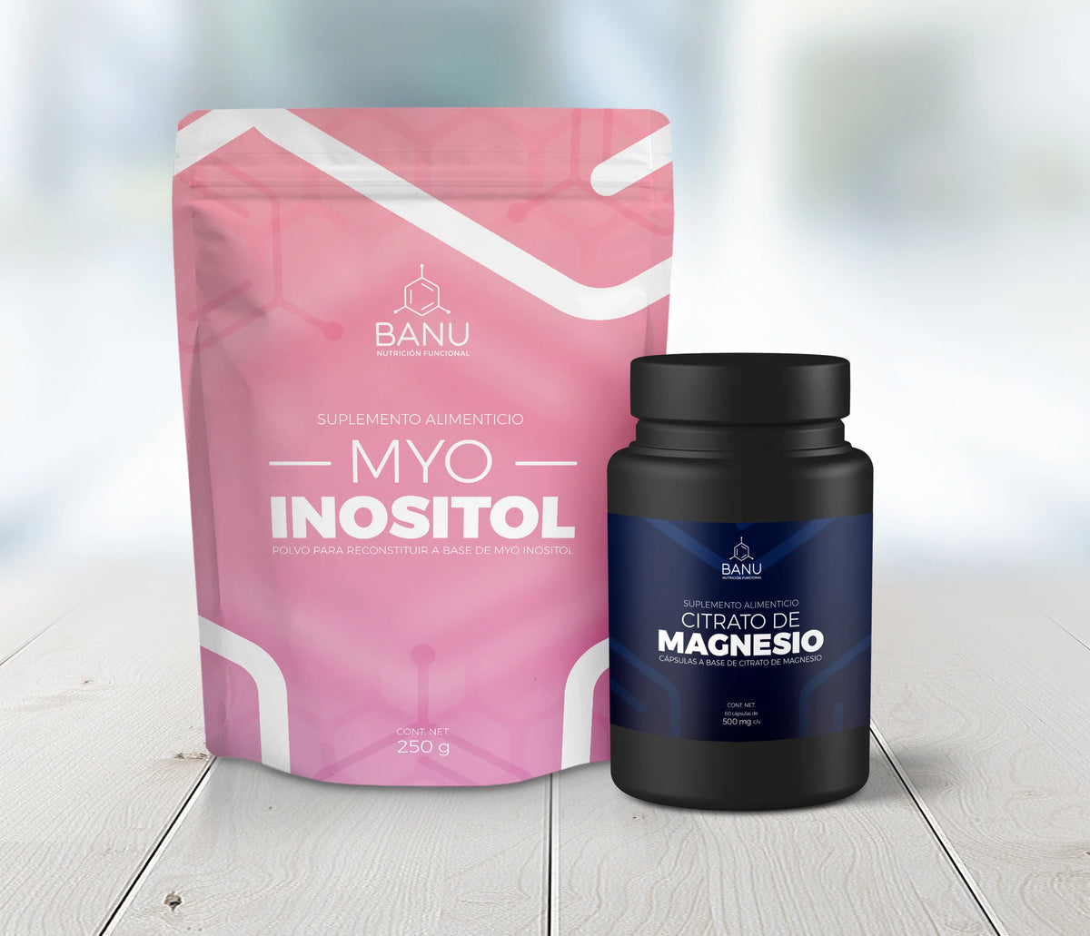 Combo Hormonas Saludables Inositol y Magnesio