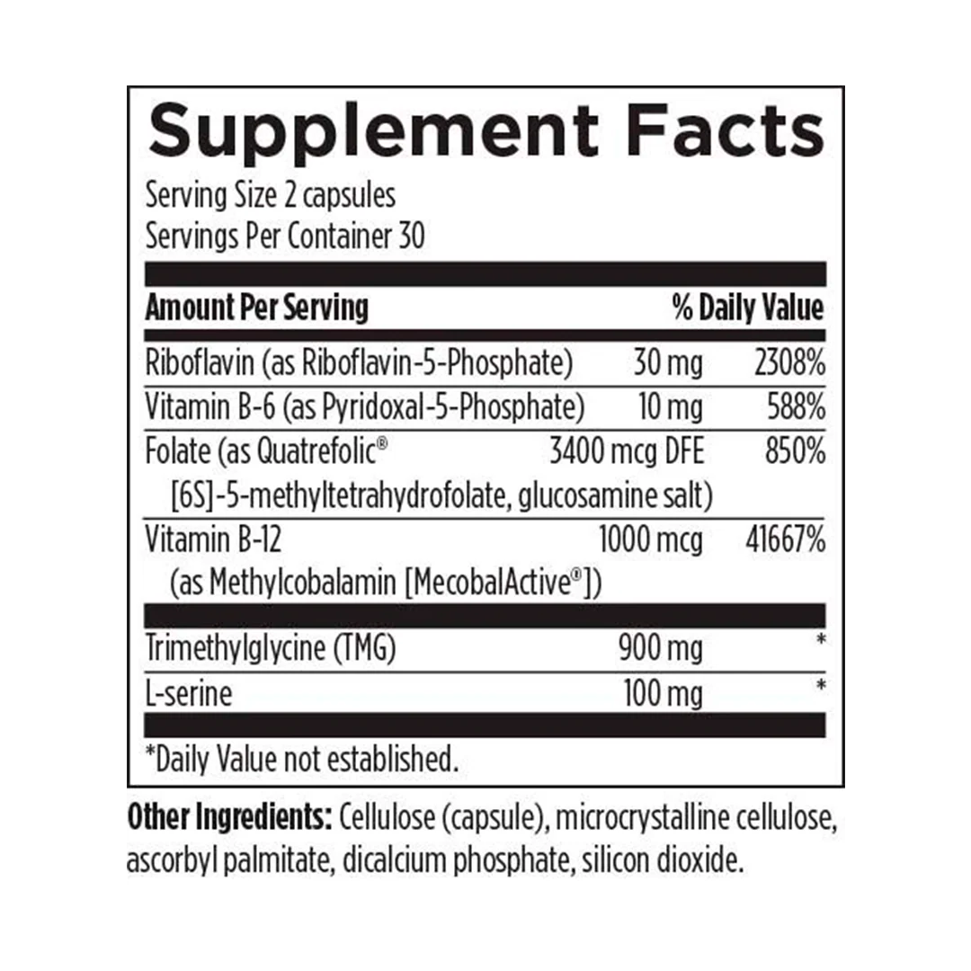 Homocysteine Supreme - Design For Health - 60 Cápsulas