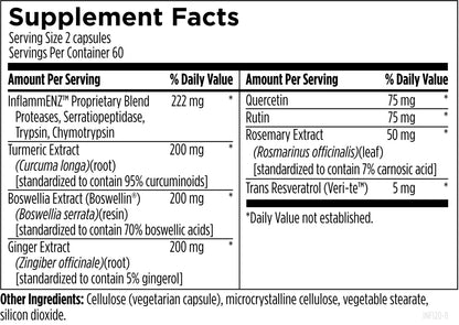 Inflammatone - Design For Health - 120 cápsulas