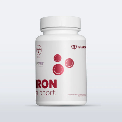 Iron Support • Energía y Resistencia • 90 cápsulas • nutriADN