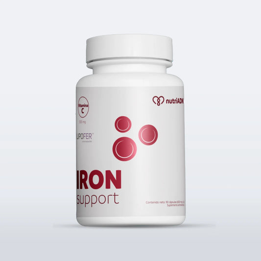 Iron Support • Energía y Resistencia • 90 cápsulas • nutriADN