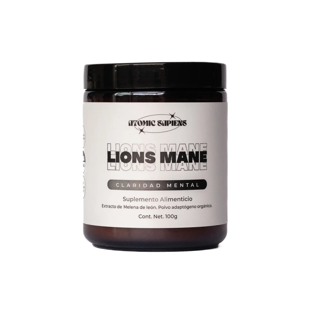 Lion's Mane en Polvo Melena de León Atomic Sapiens