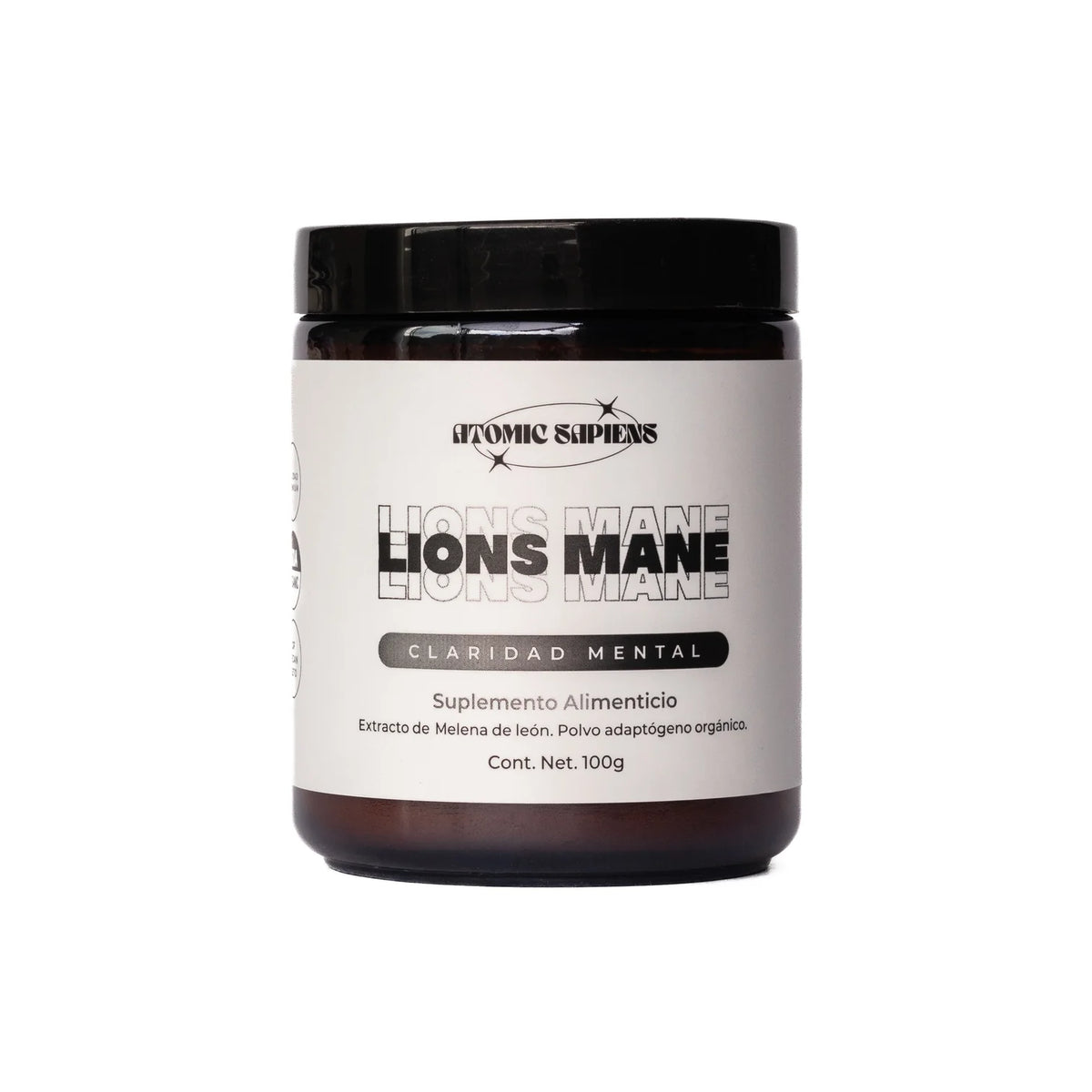 Lion's Mane en Polvo Melena de León Atomic Sapiens