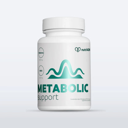 Metabolic Support • Berberina • 60 Cásulas • nutriADN