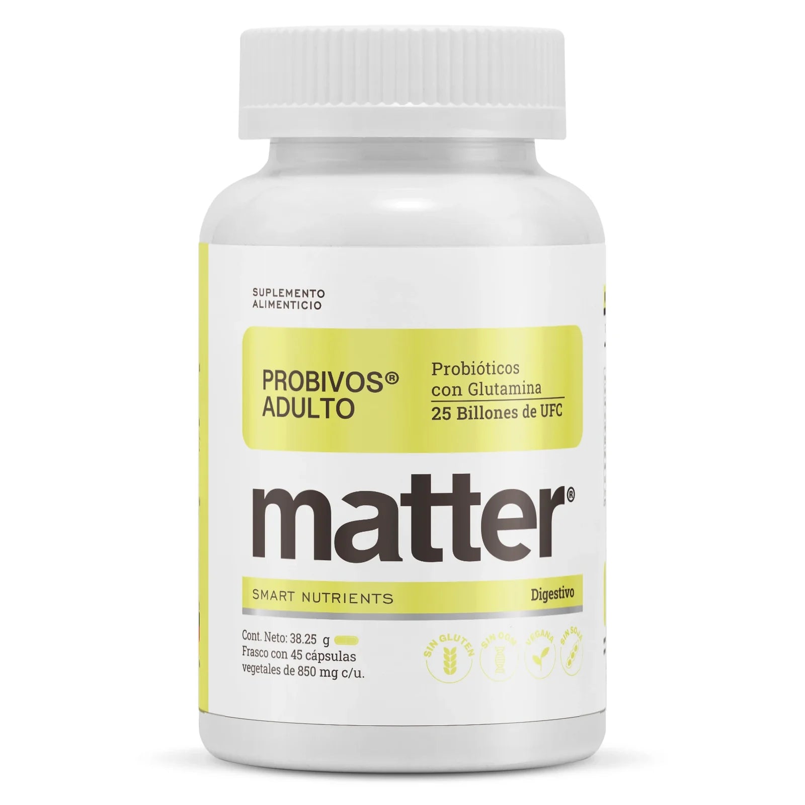 Probivos Probióticos con Glutamina para Adulto