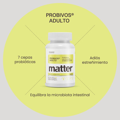 Probivos • Probióticos con Glutamina para Adulto
