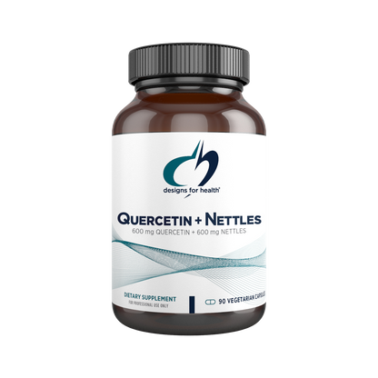 Quercetin + Nettles - Design For Health - 90 Cápsulas Vegetarianas