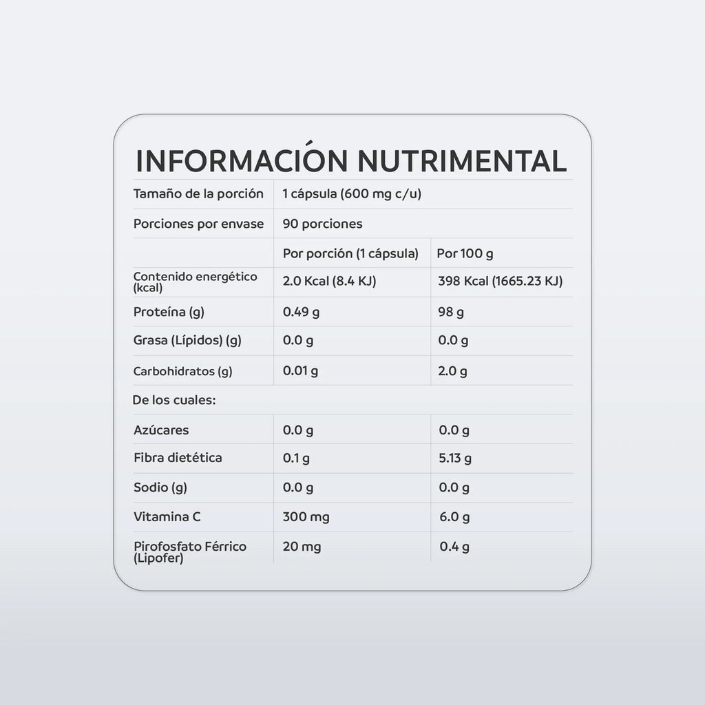 Iron Support nutriADN 90 Cápsulas Energía y Hierro - foto 2