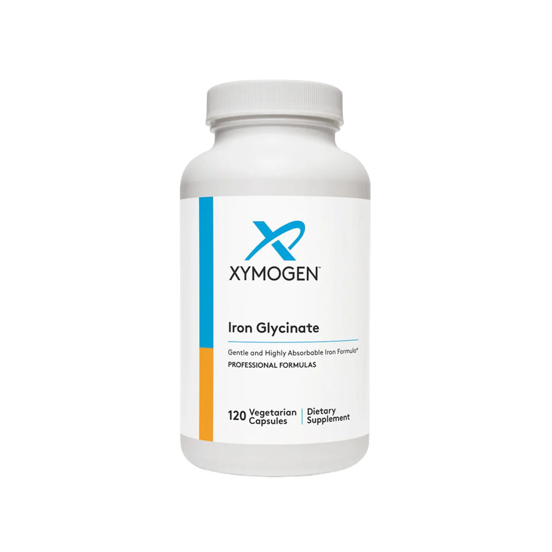 Xymogen - Glicinato de Hierro - 120 Cápsulas